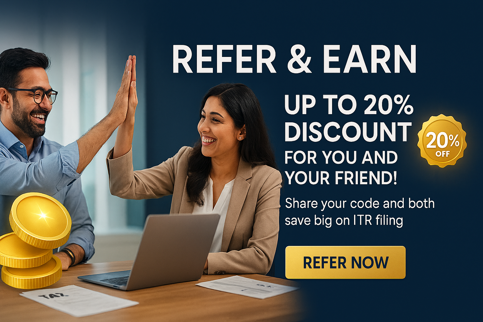 Refer and earn offer - Xpert Salahkar
